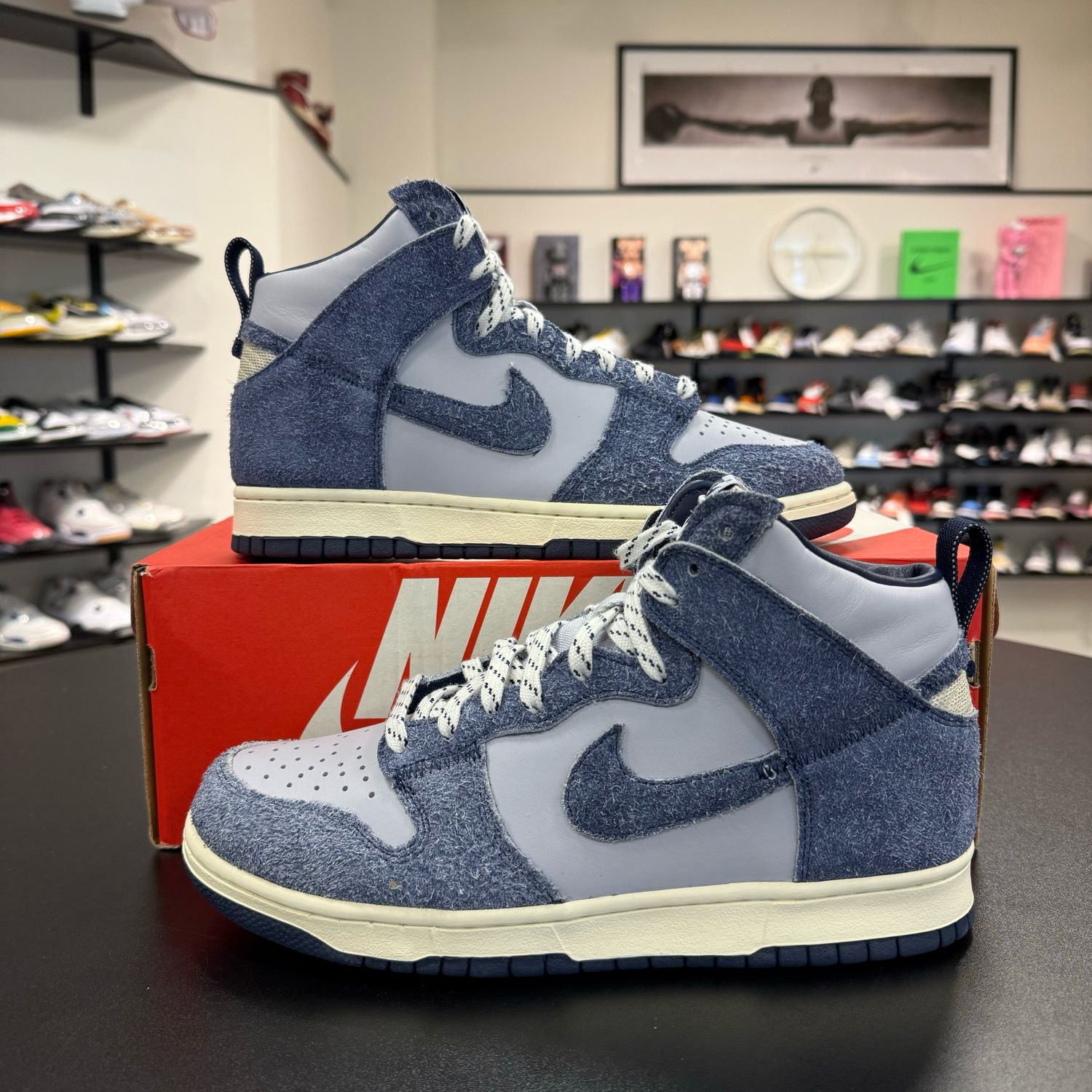 NEW NIKE DUNK HIGH AB NOTRE MIDNIGHT NAVY