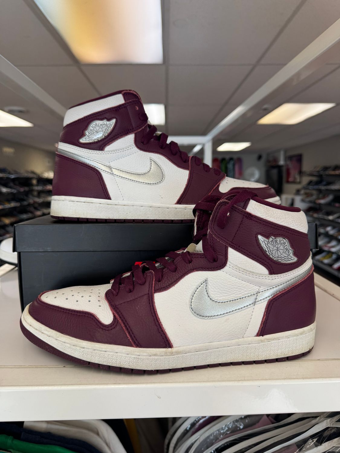 PO AIR JORDAN 1 BORDEAUX SIZE 11
