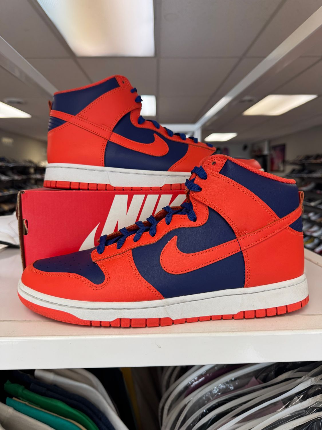 PO NIKE DUNK HIGH KNICKS SIZE 12
