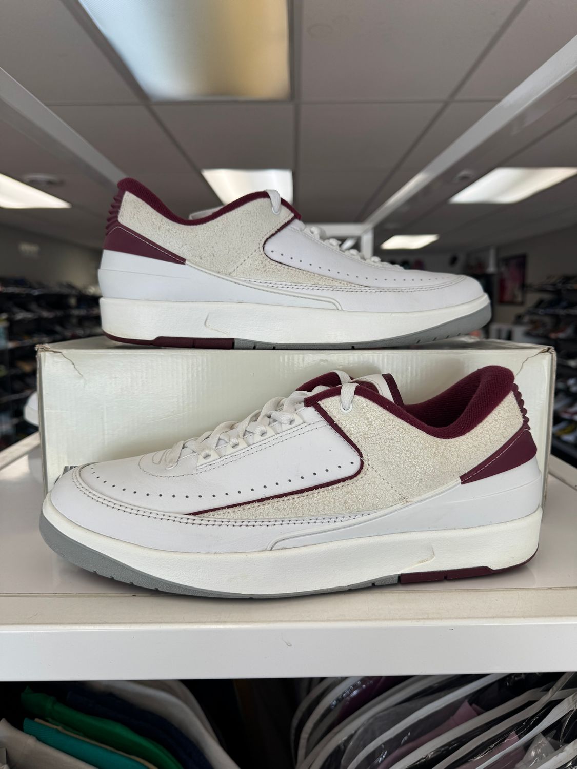 PO AIR JORDAN 2 RETRO LOW CHERRYWOOD SIZE 12