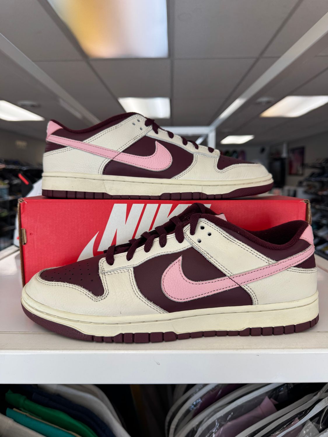 PO NIKE DUNK LOW RETRO PRM VALENTINES DAY (2023) SIZE 10.5