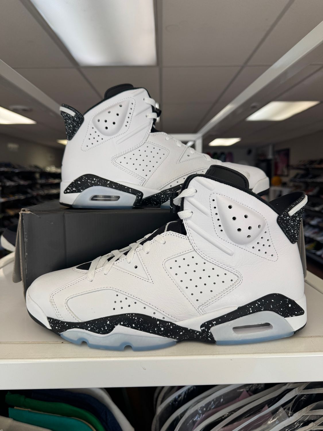 PO AIR JORDAN 6 REVERSE OREO SIZE 13