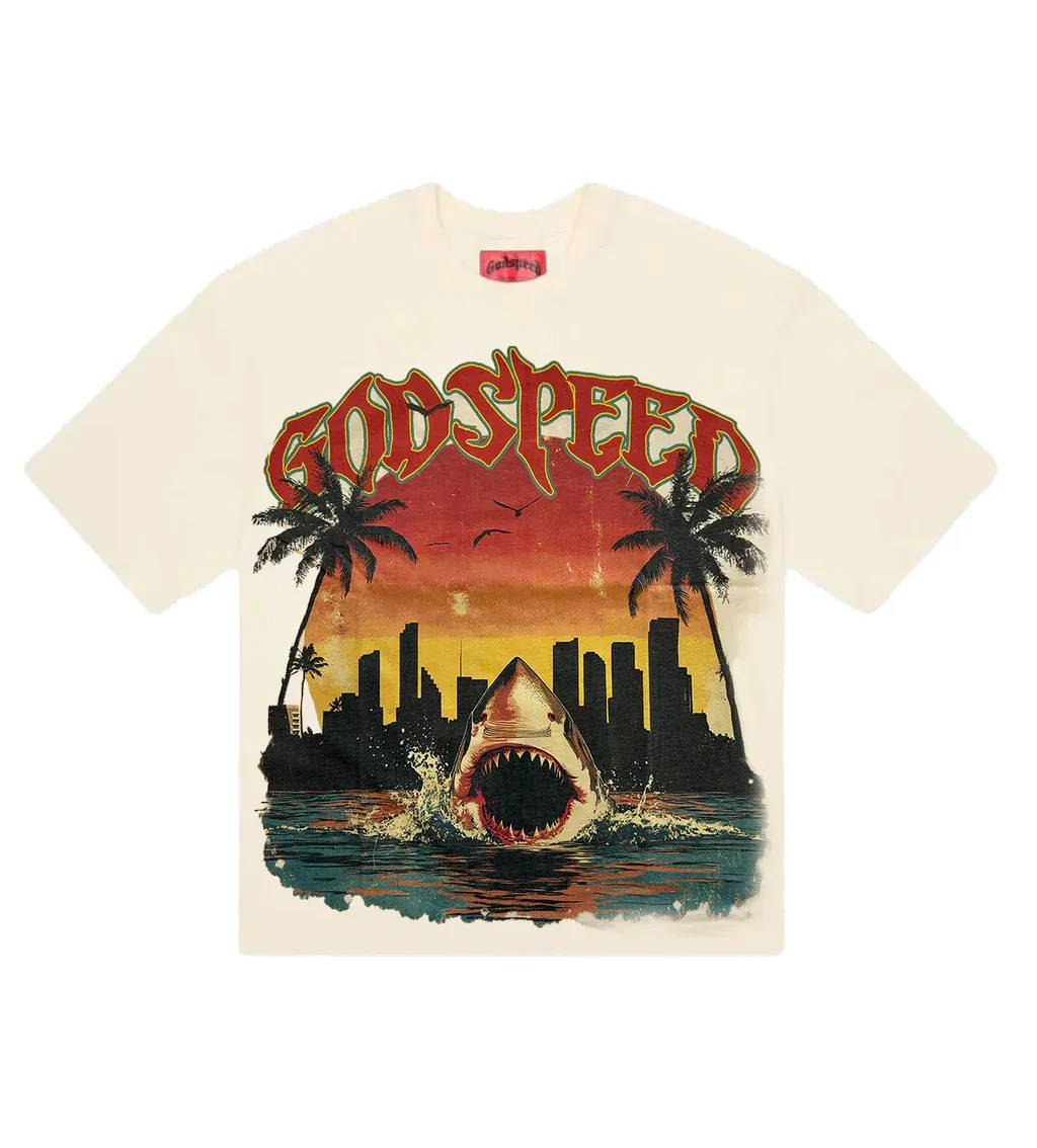 NEW GODSPEED MIAMI SHARK TEE