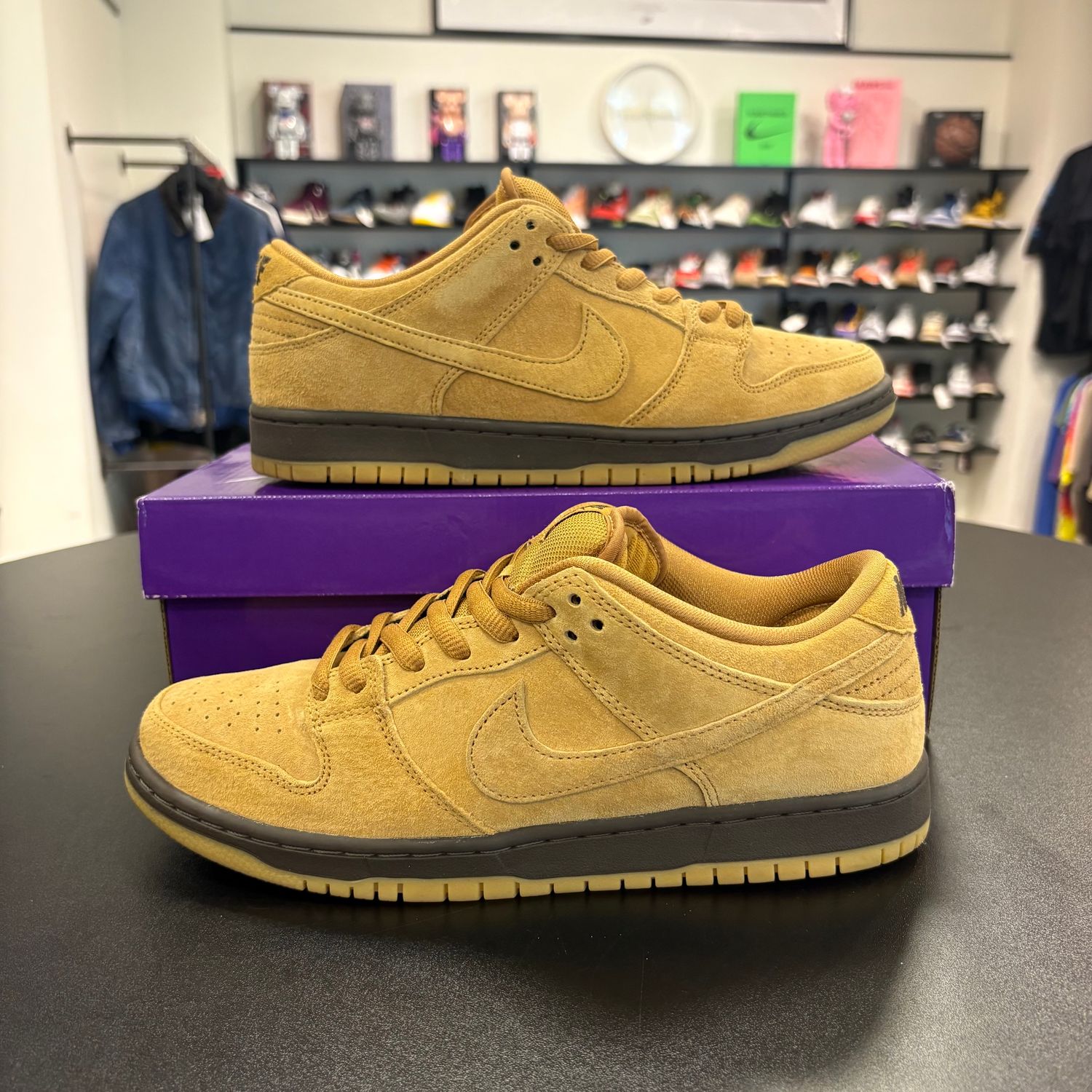 PO NIKE SB DUNK LOW WHEAT SIZE 9