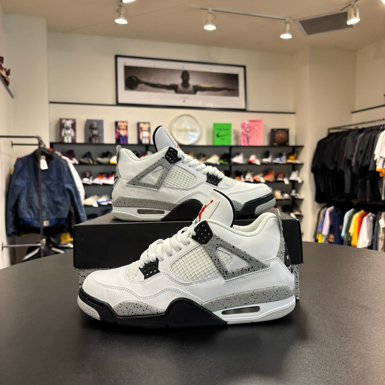 PO AIR JORDAN 4 WHITE CEMENT (2016) SIZE 10