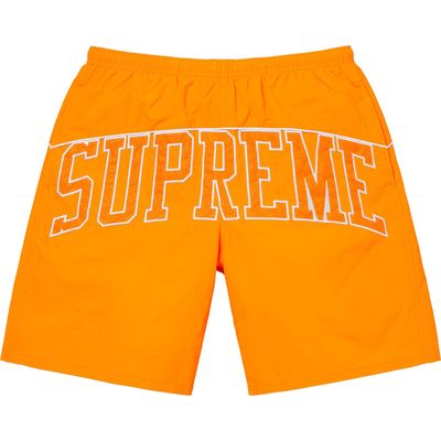 NEW SUPREME ARC WATER SHORT ORANGE XL