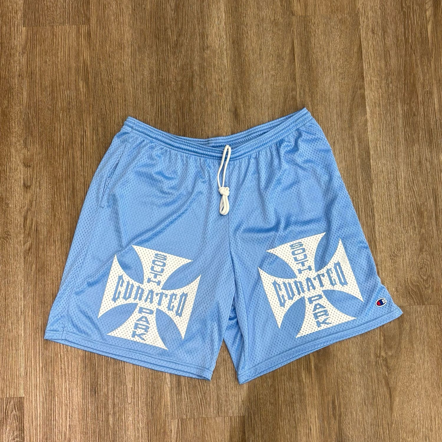 CURATED STORE MERCH SPM CHOPPERS SHORTS, Color: BLUE, Size: S