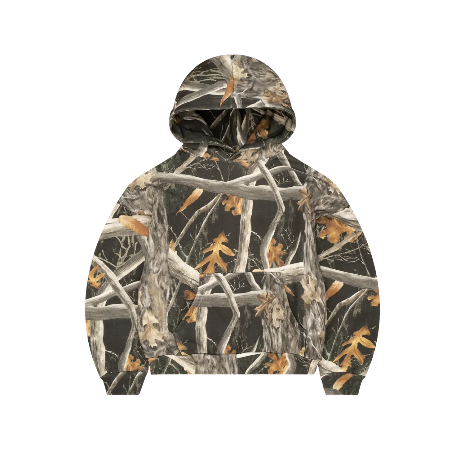NEW BRAVEST STUDIOS TREE CAMO HOODIE BLACK