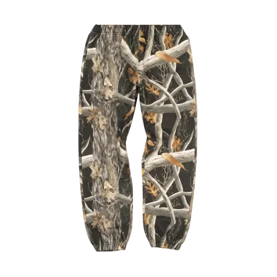 NEW BRAVEST STUDIOS TREE CAMO SWEATPANTS BLACK