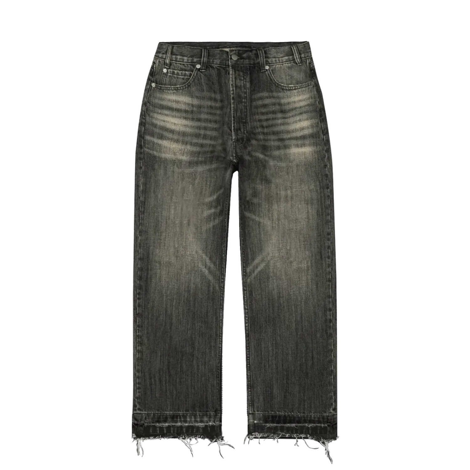 NEW BRAVEST STUDIOS BAGGY JEANS VINTAGE BLACK