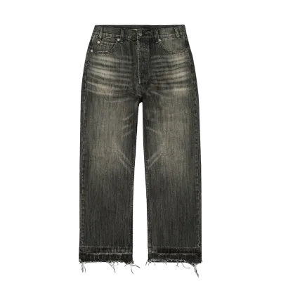 NEW BRAVEST STUDIOS BAGGY JEANS VINTAGE BLACK