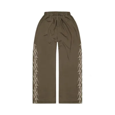 NEW BRAVEST STUDIOS TRIBAL SWEATPANTS BROWN