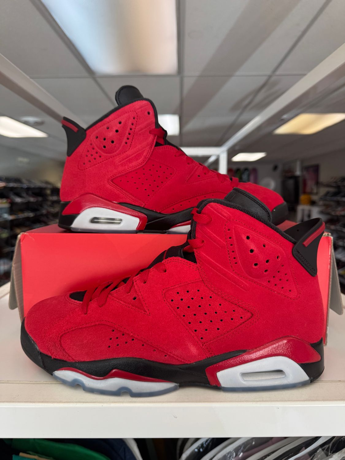 PO AIR JORDAN 6 RETRO TORO BRAVO SIZE 10