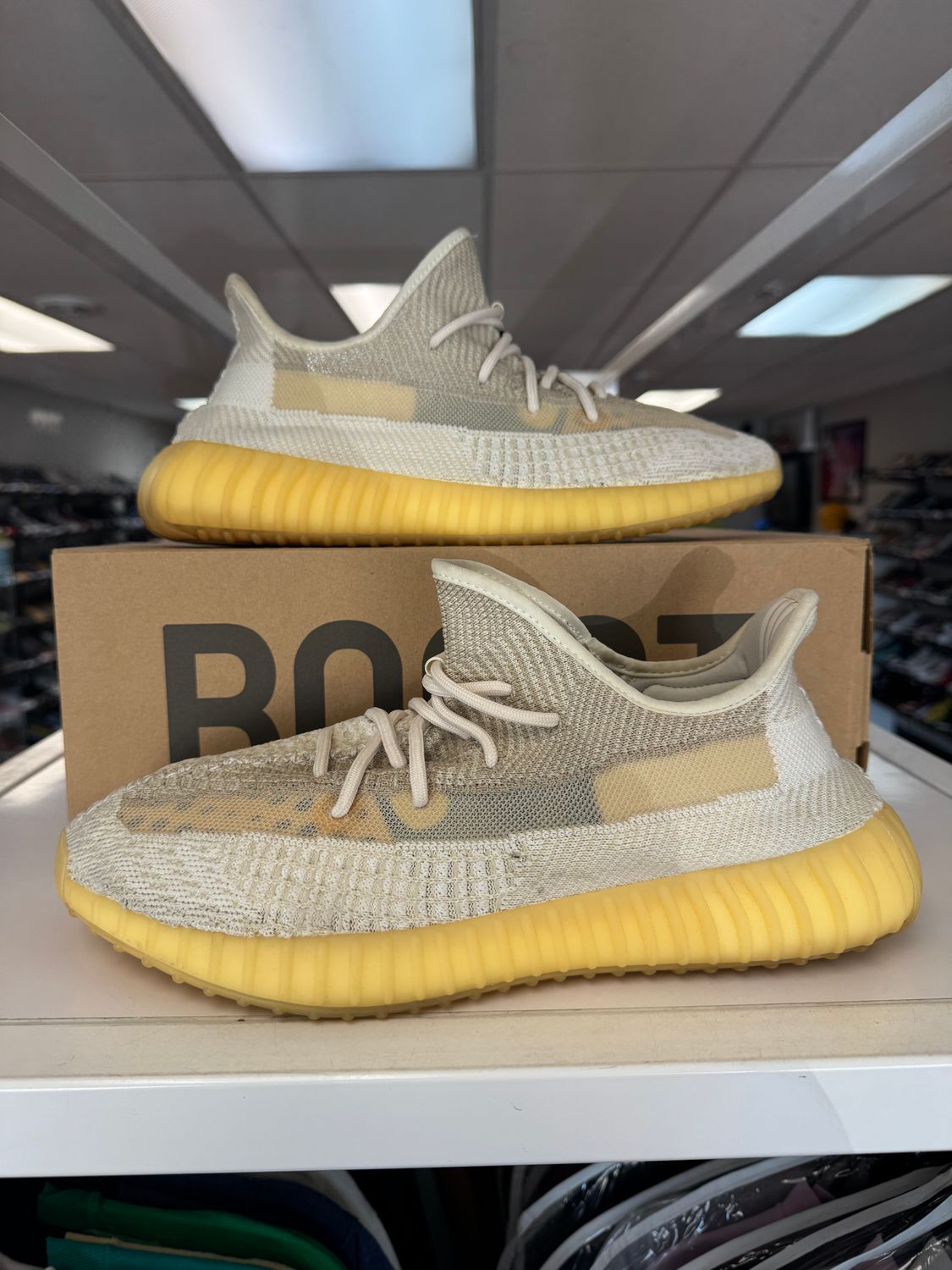 PO ADIDAS YEEZY BOOST 350 V2 NATURAL SIZE 12