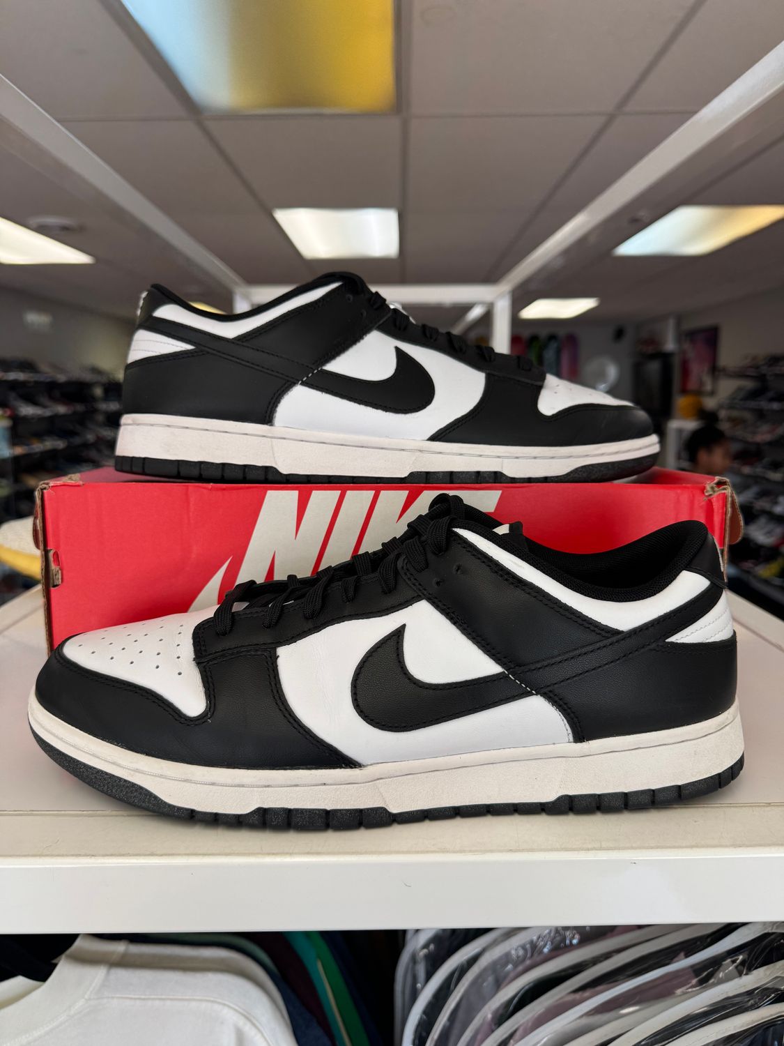 PO NIKE DUNK LOW PANDA SIZE 12.5