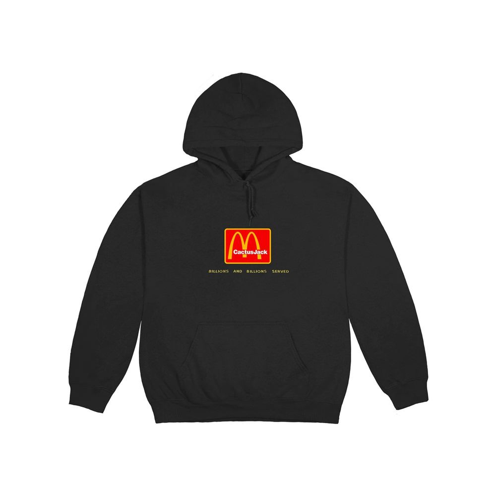 NEW TRAVIS SCOTT MCDONALDS BILLIONS SERVED HOODIE