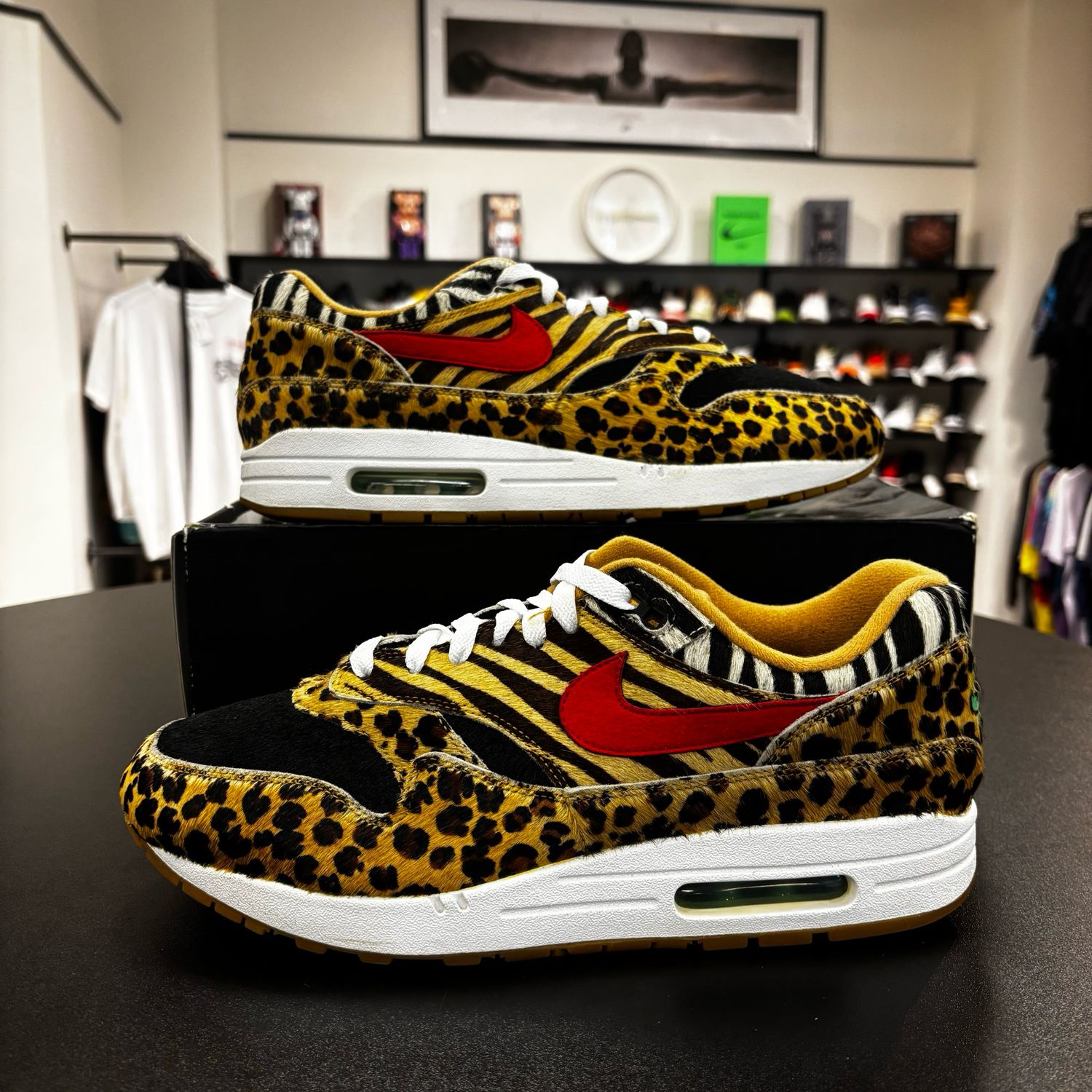PO NIKE AIR MAX 1  ATMOS ANIMAL PACK 2.0 (2018) SIZE 11.5