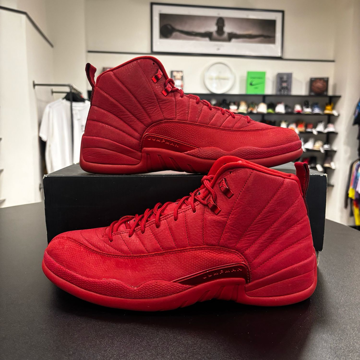 PONB AIR JORDAN 12 RETRO GYM RED (2018) SIZE 14