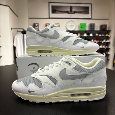 PO NIKE AIR MAX 1 PATTA WAVES WHITE SIZE 11.5