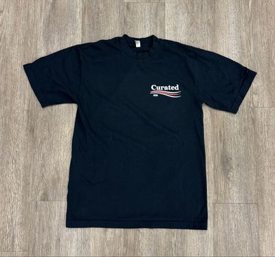 CURATED 4 YEARS CAMPAIGN TEE BLACK
