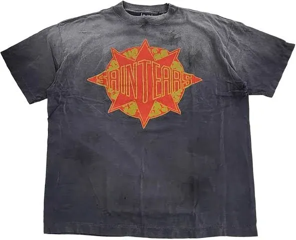 NEW SAINT MXXXXXX ST TEARS TEE BLACK