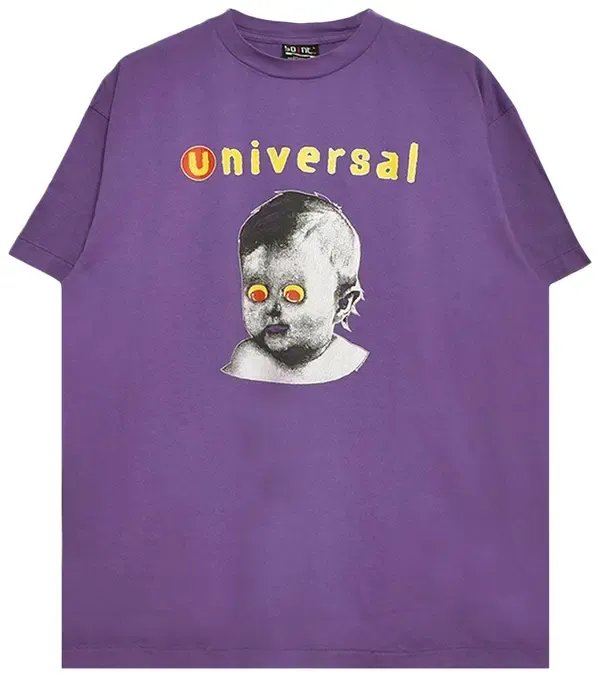 NEW SAINT MXXXXXX UNIVERSAL TEE PURPLE SIZE M