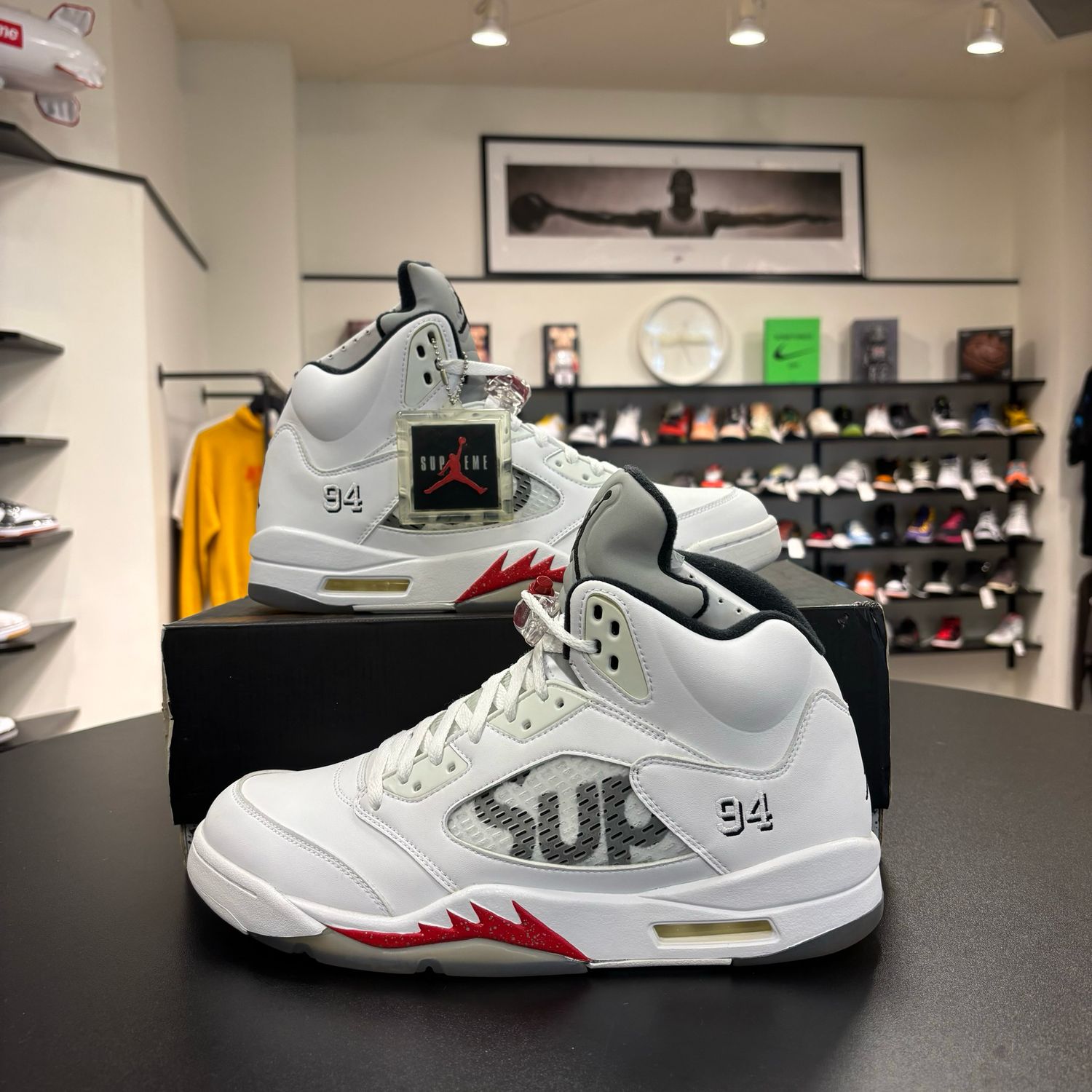 NEW AIR JORDAN 5 SUPREME WHITE