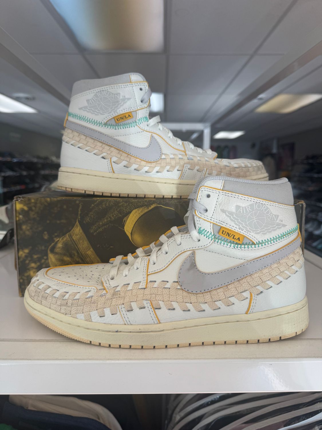 PO AIR JORDAN 1 RETRO HIGH OG SP UNION LA BEPHIES BEAUTY SUPPLY SUMMER OF &#39;96 SIZE 9.5