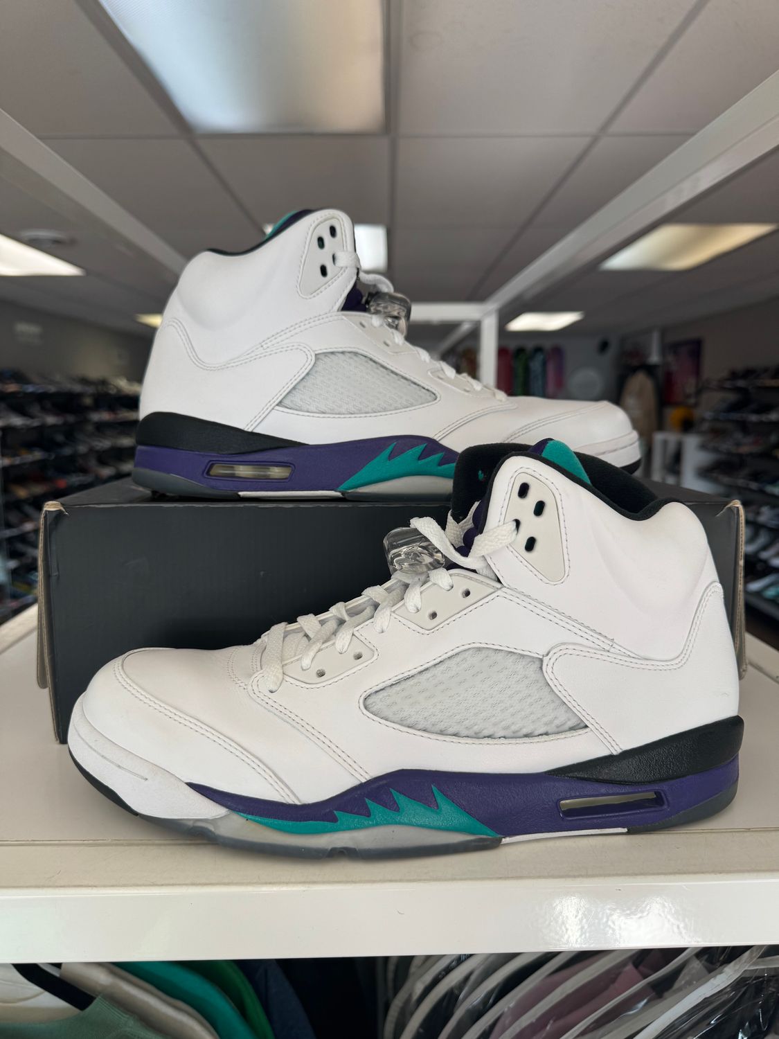 PO AIR JORDAN 5 GRAPE (2013) SIZE 11.5