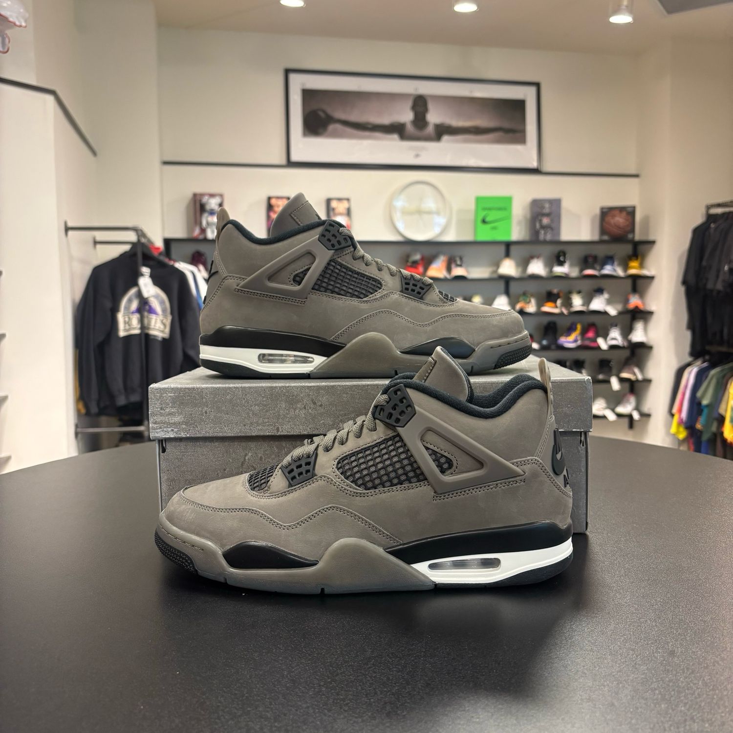 NEW AIR JORDAN 4 RETRO CAVE STONE