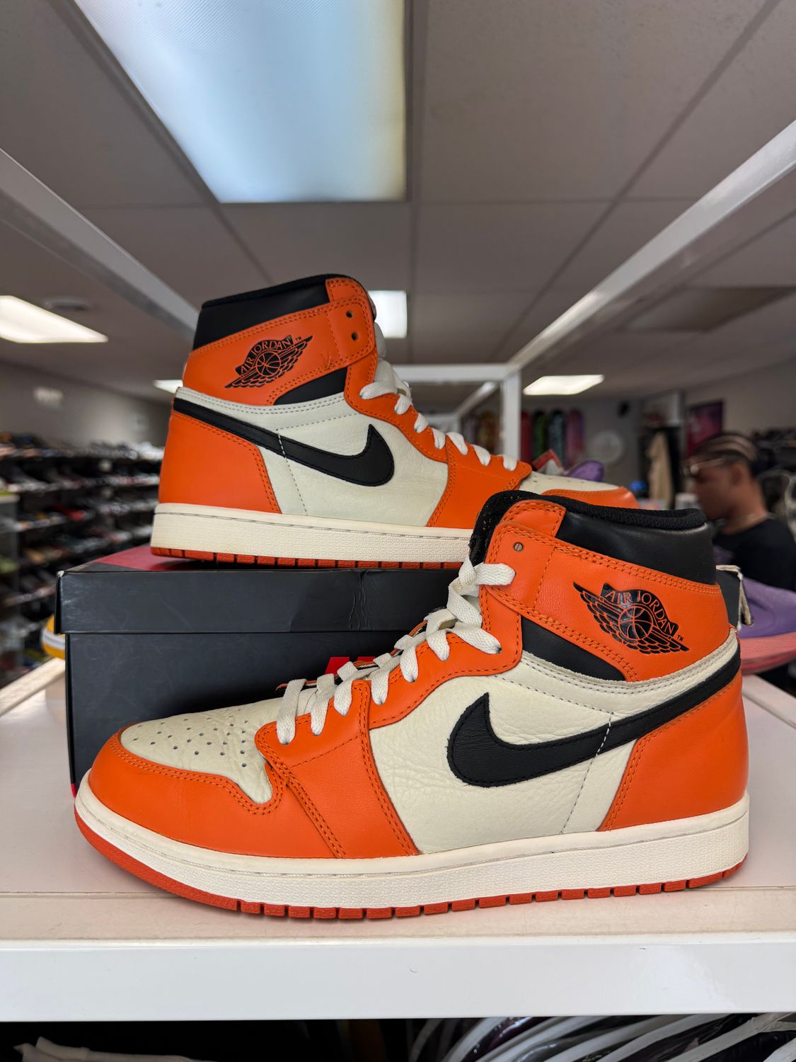 PO2 AIR JORDAN 1 REVERSE SHATTERED BACKBOARD SIZE 10.5