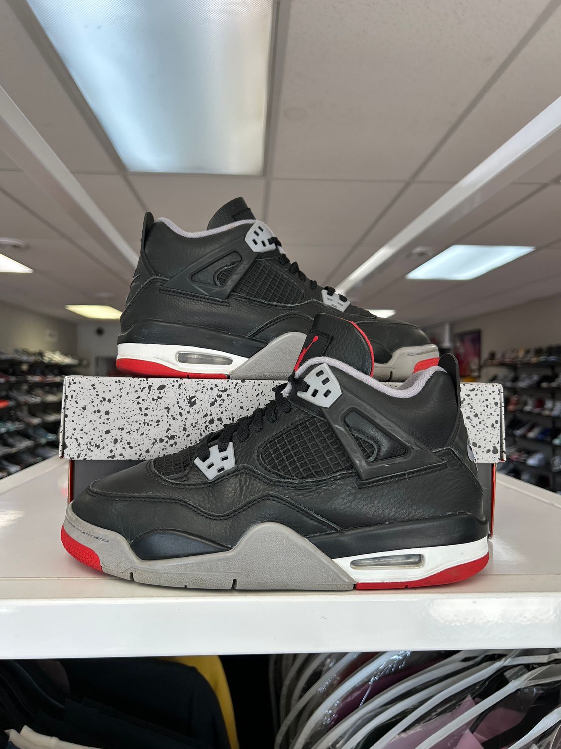 PO AIR JORDAN 4 RETRO BRED REIMAGINED (GS) SIZE 6.5Y