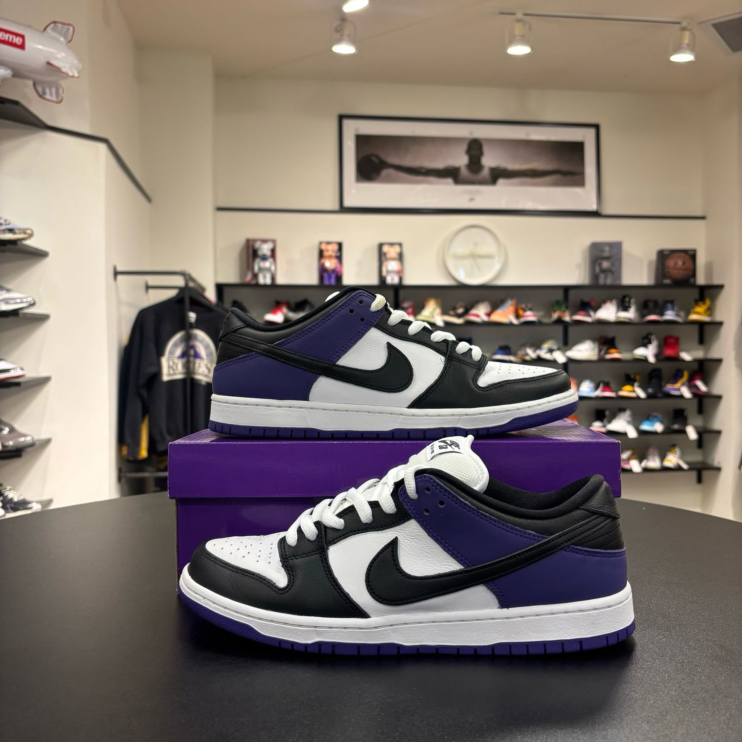PO NIKE SB DUNK LOW COURT PURPLE SIZE 11