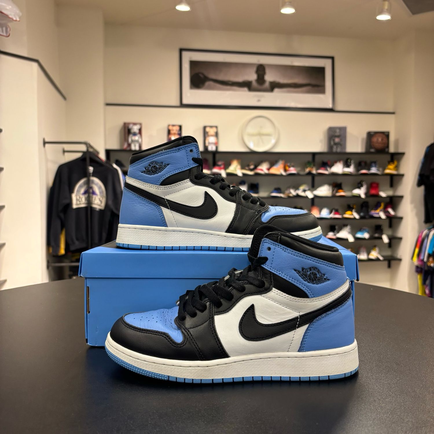 PO2 AIR JORDAN 1 UNC TOE SIZE 7