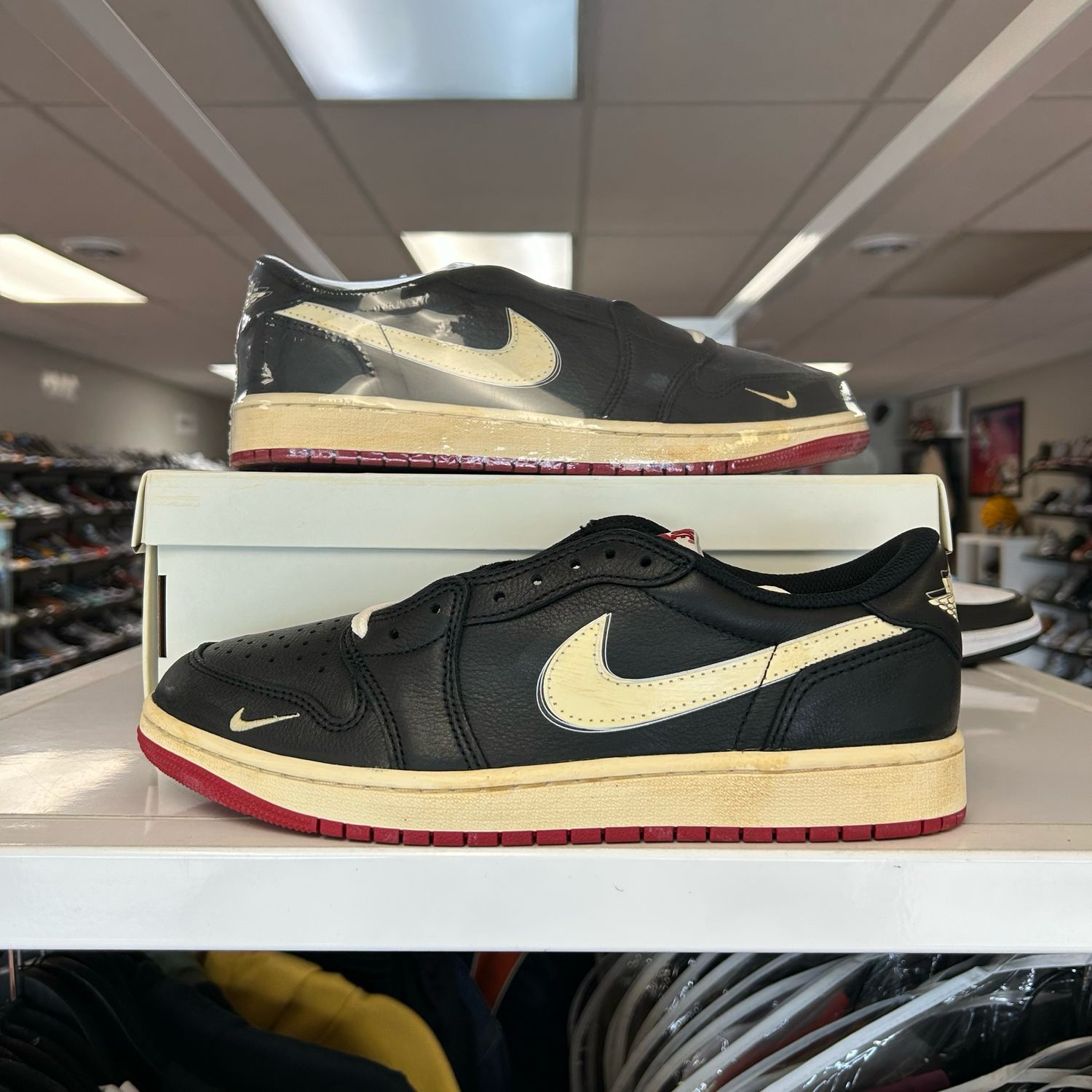 NEW AIR JORDAN 1 RETRO LOW OG NIGEL SYLVESTER BETTER WITH TIME