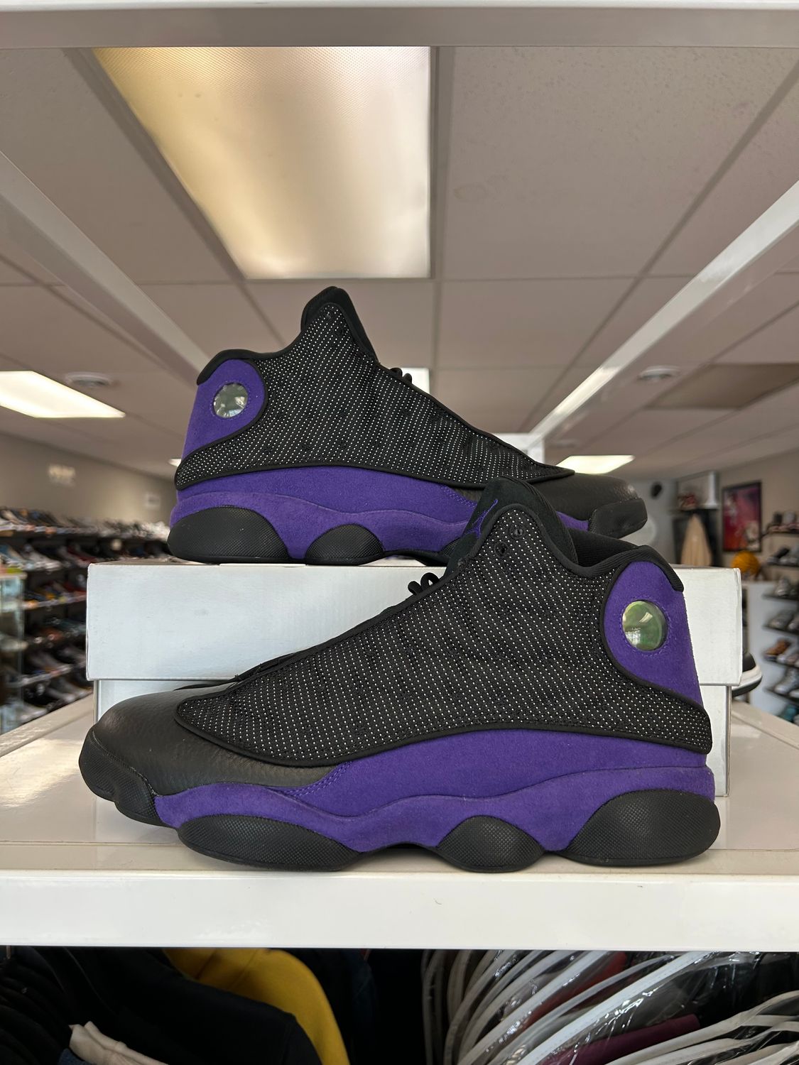 PO AIR JORDAN 13 RETRO COURT PURPLE SIZE 11