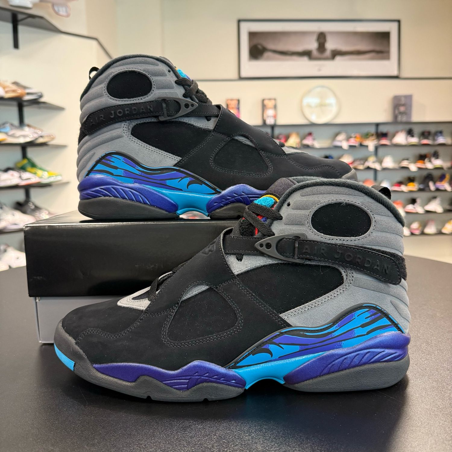 NEW AIR JORDAN 8 AQUA (2025)