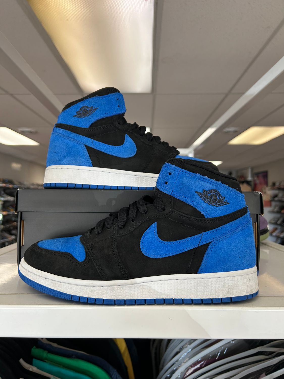 PO AIR JORDAN 1 RETRO HIGH OG ROYAL REIMAGINED (GS) SIZE 6.5Y