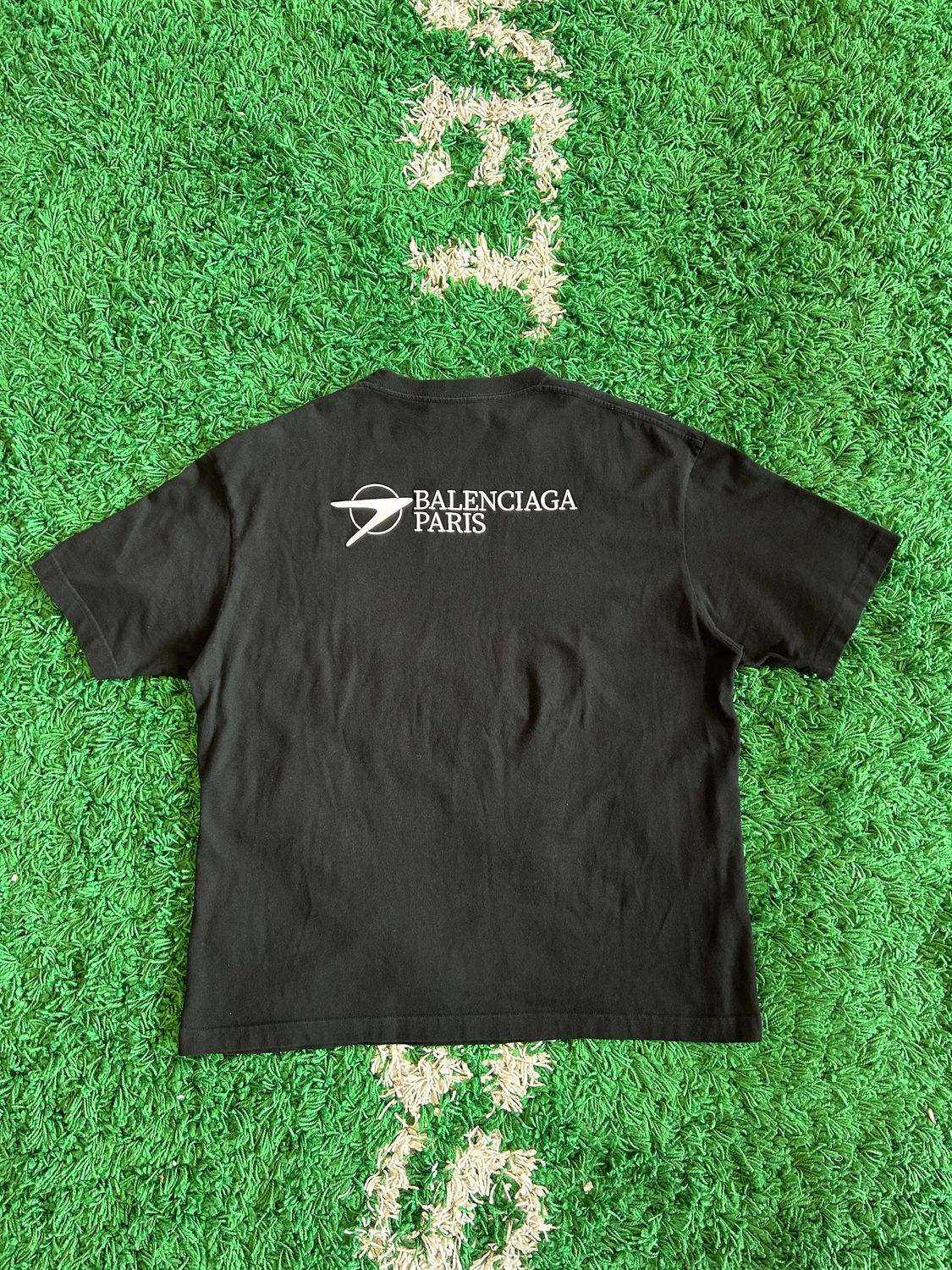 PO BALENCIAGA PARIS BLACK TEE SIZE L