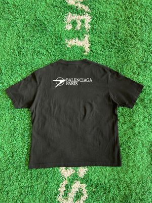 PO BALENCIAGA PARIS BLACK TEE SIZE L