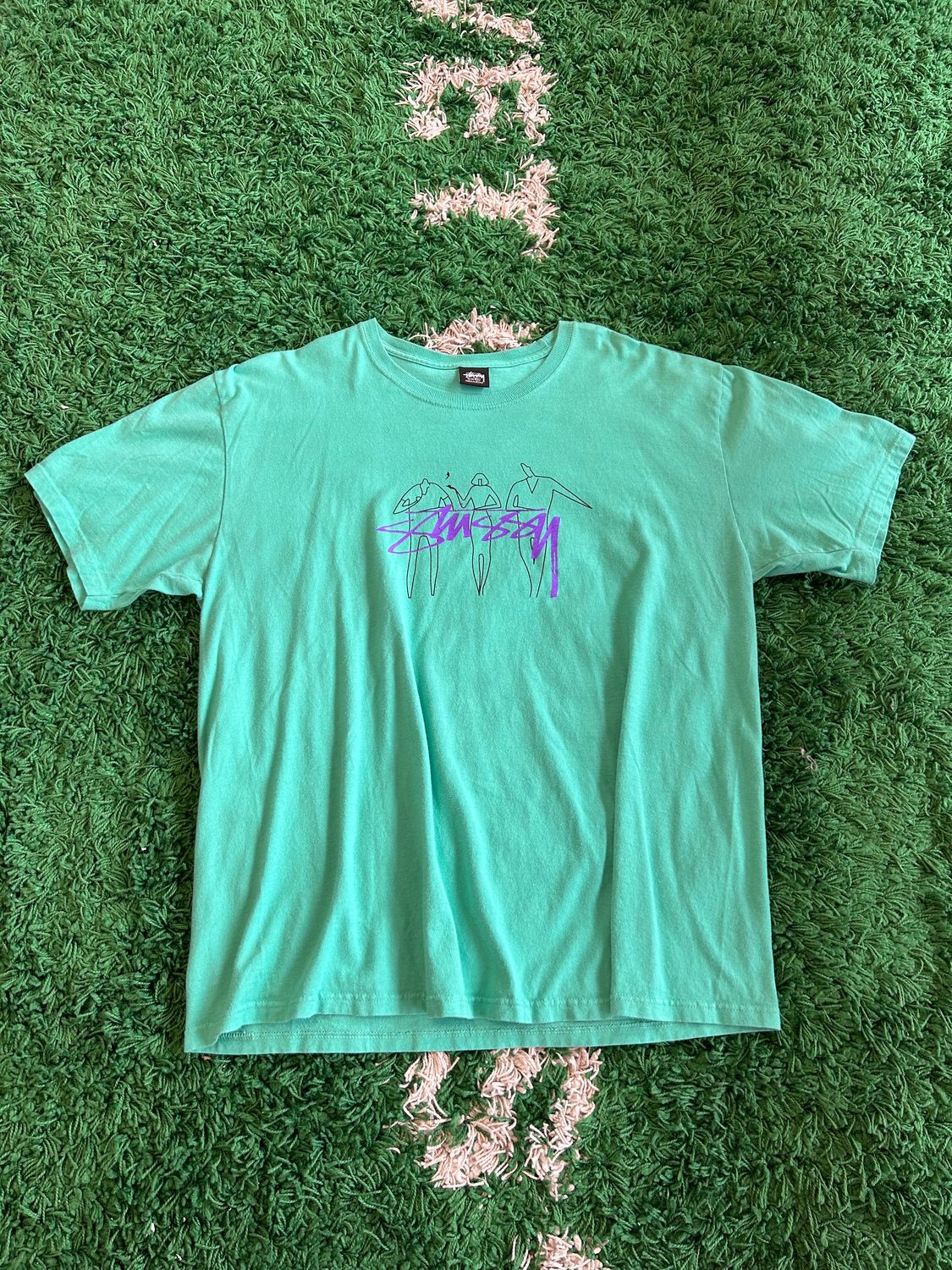 PO STUSSY 3 PEOPLE T-SHRT SIZE XL