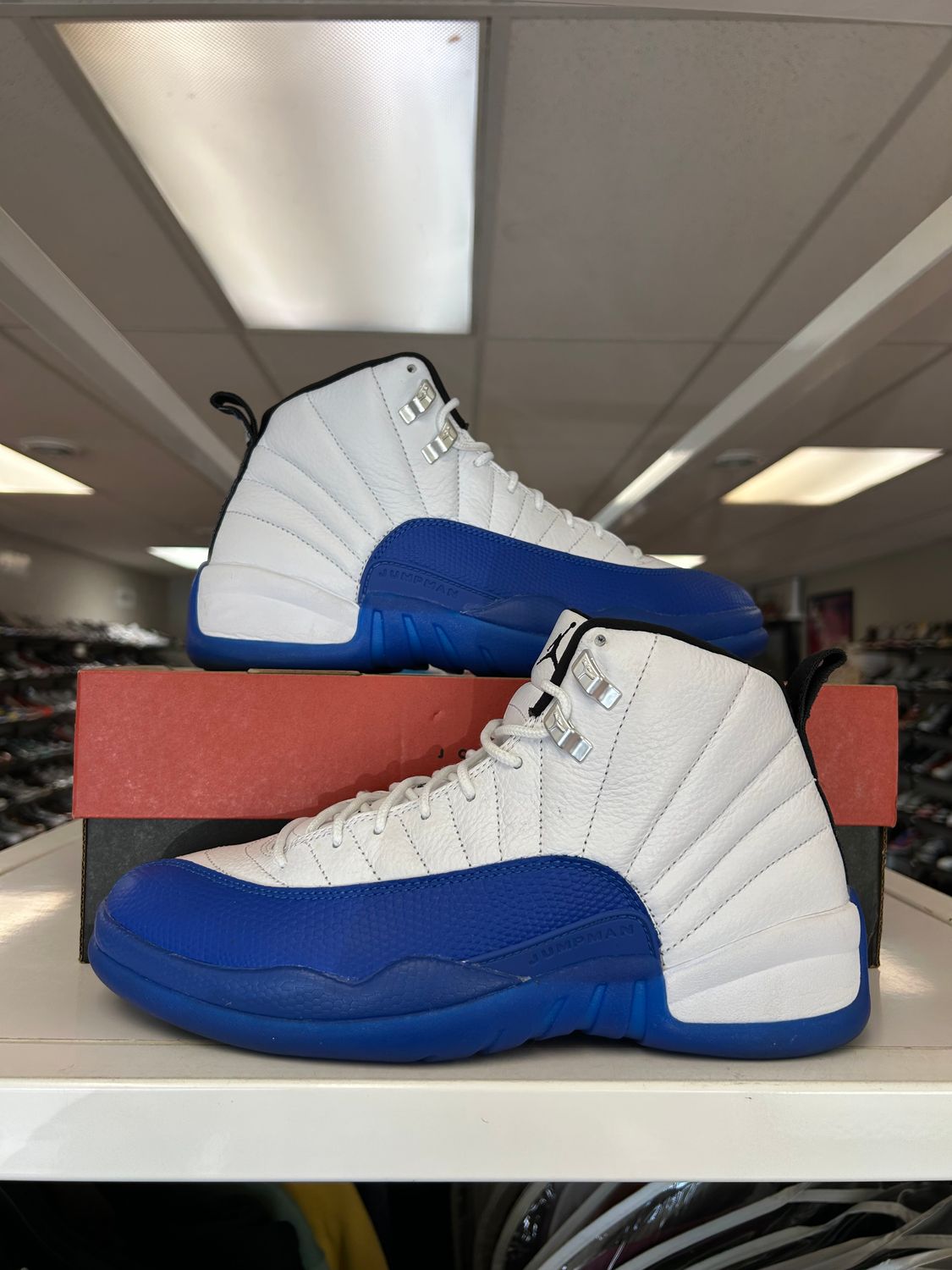 PO AIR JORDAN 12 BLUEBERRY SIZE 8.5