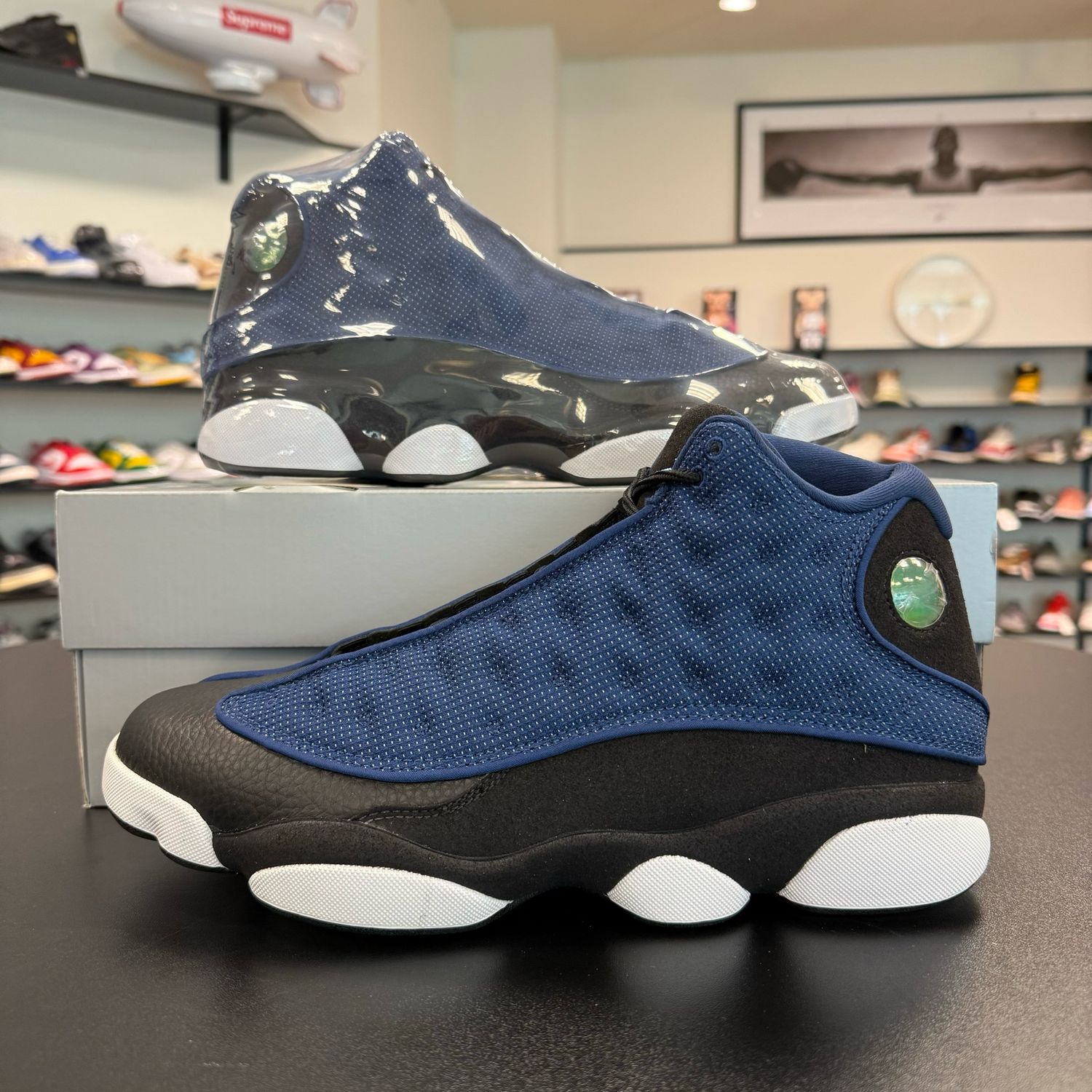 NEW AIR JORDAN 13 BRAVE BLUE