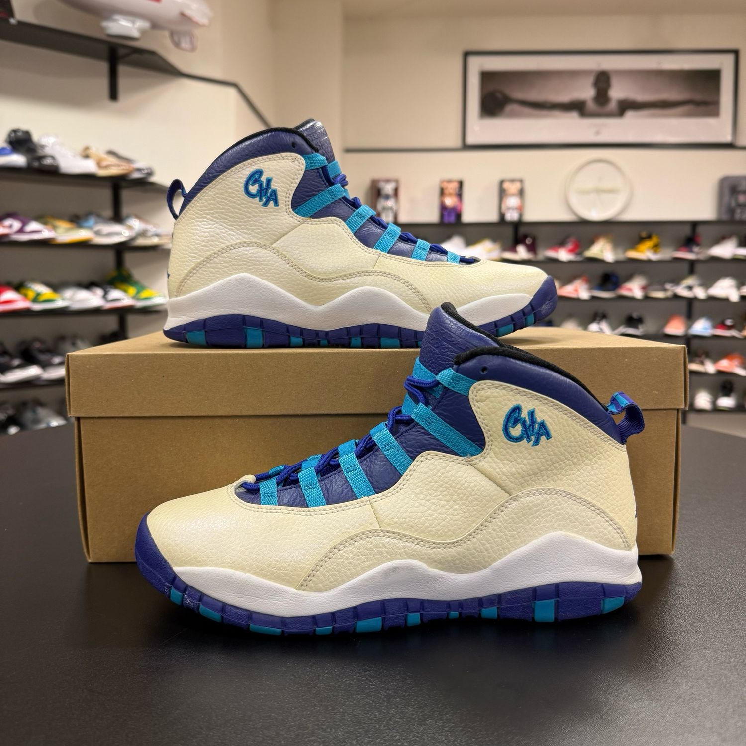 PONB AIR JORDAN 10 RETRO CHARLOTTE (2016) SIZE 6.5