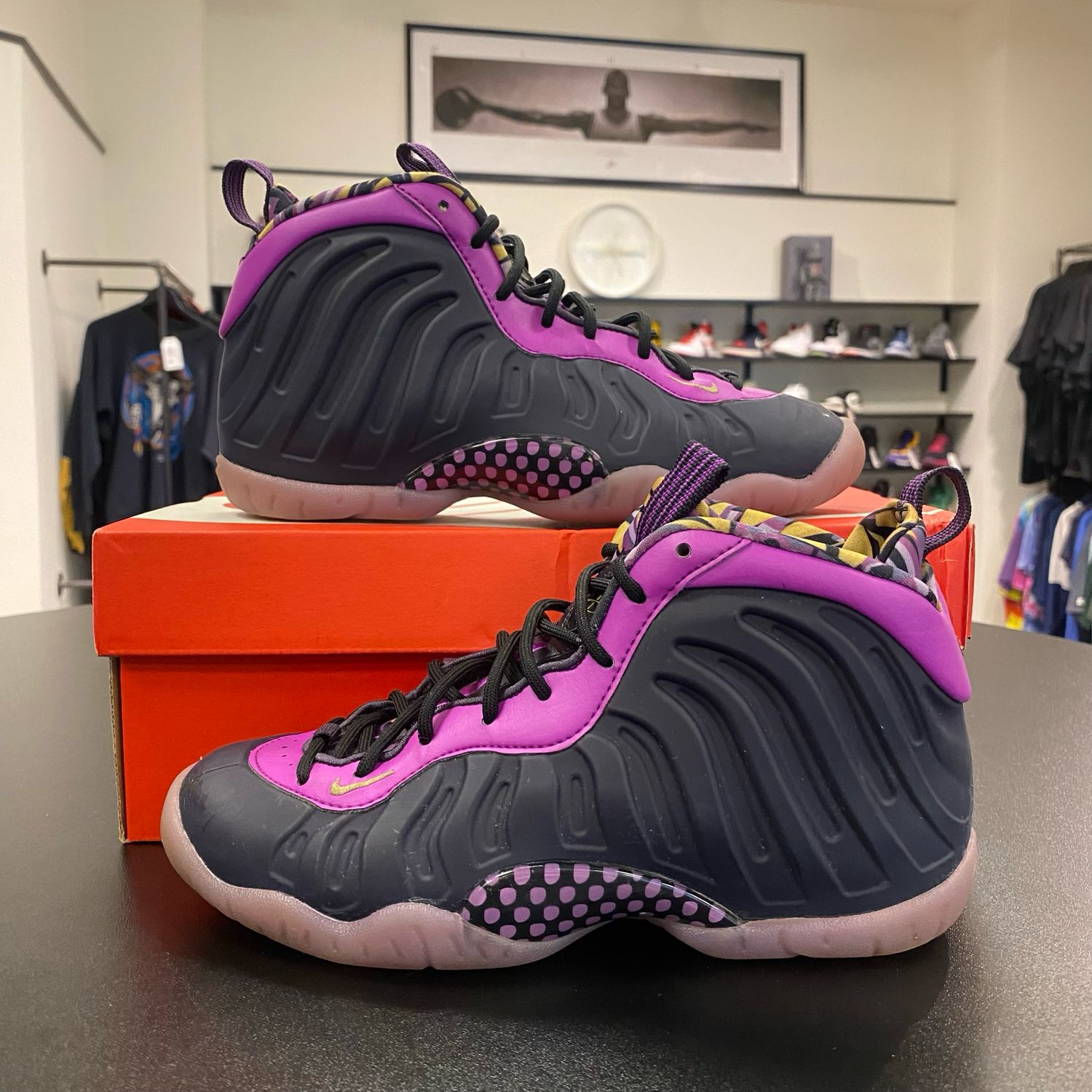 PONB NIKE LITTLE POSITE ONE CAVE PURPLE SIZE 4