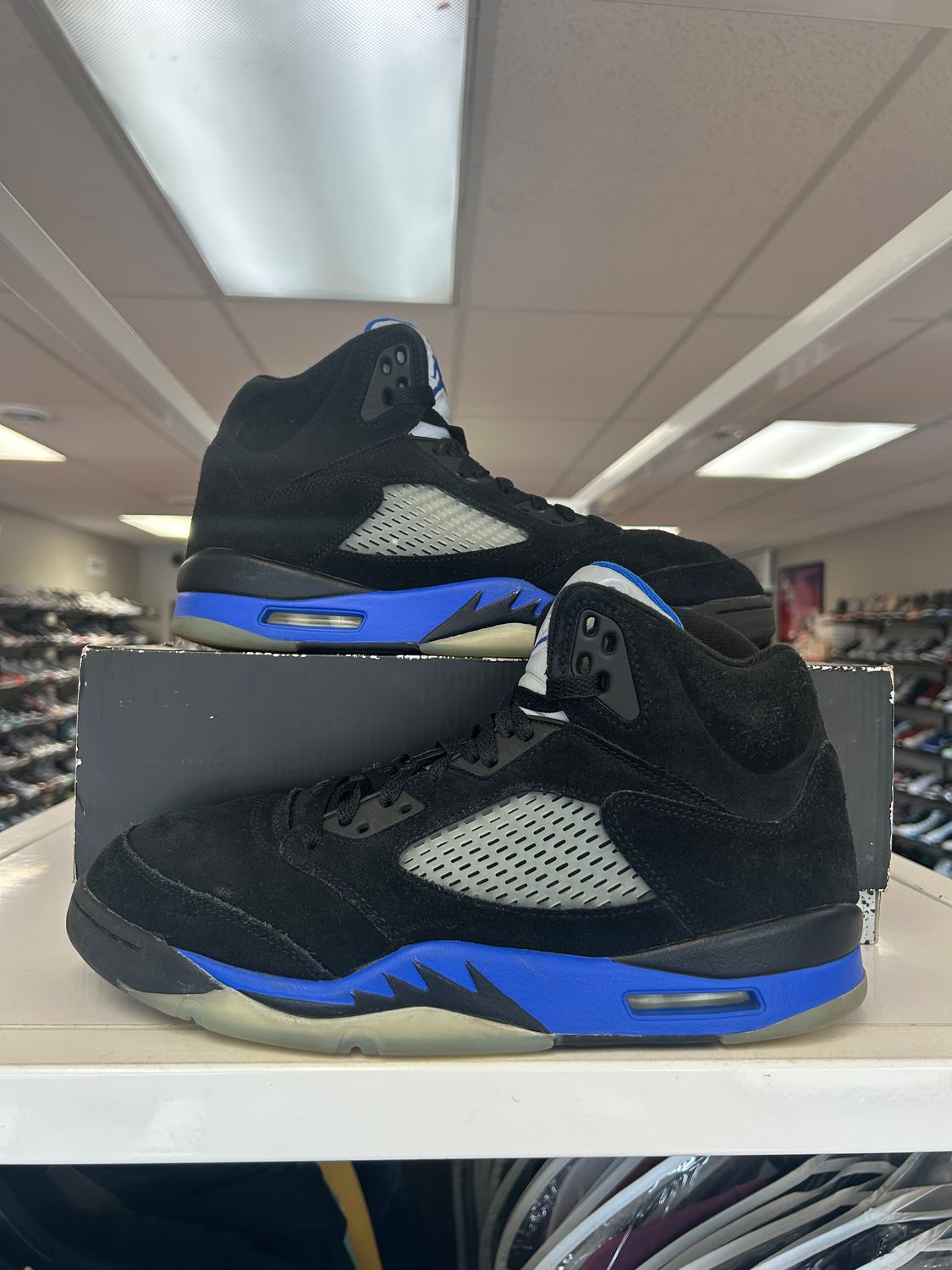 PO AIR JORDAN 5 RETRO RACER BLUE SIZE 11