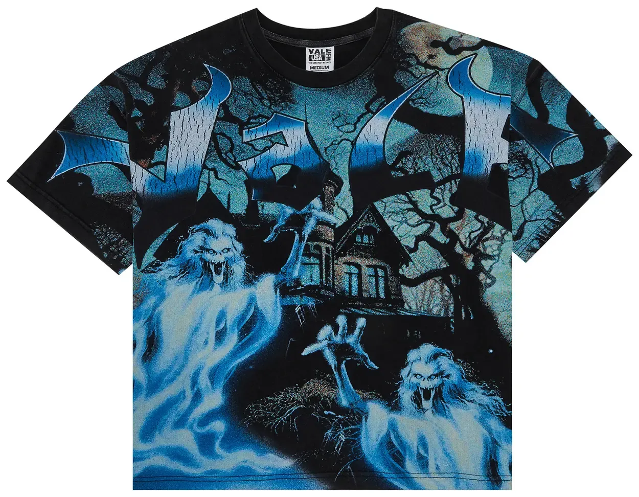 VALE CASPER TEE BLACK SIZE S