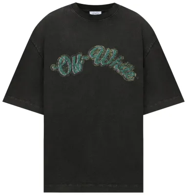 NEW OFF WHITE BACCHUS SKATE TEE SIZE XL