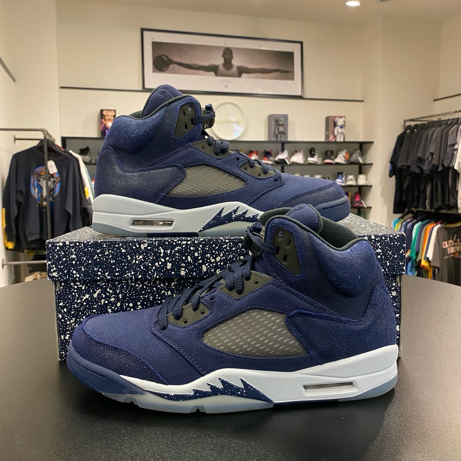 PO AIR JORDAN 5 MIDNIGHT NAVY SIZE 11