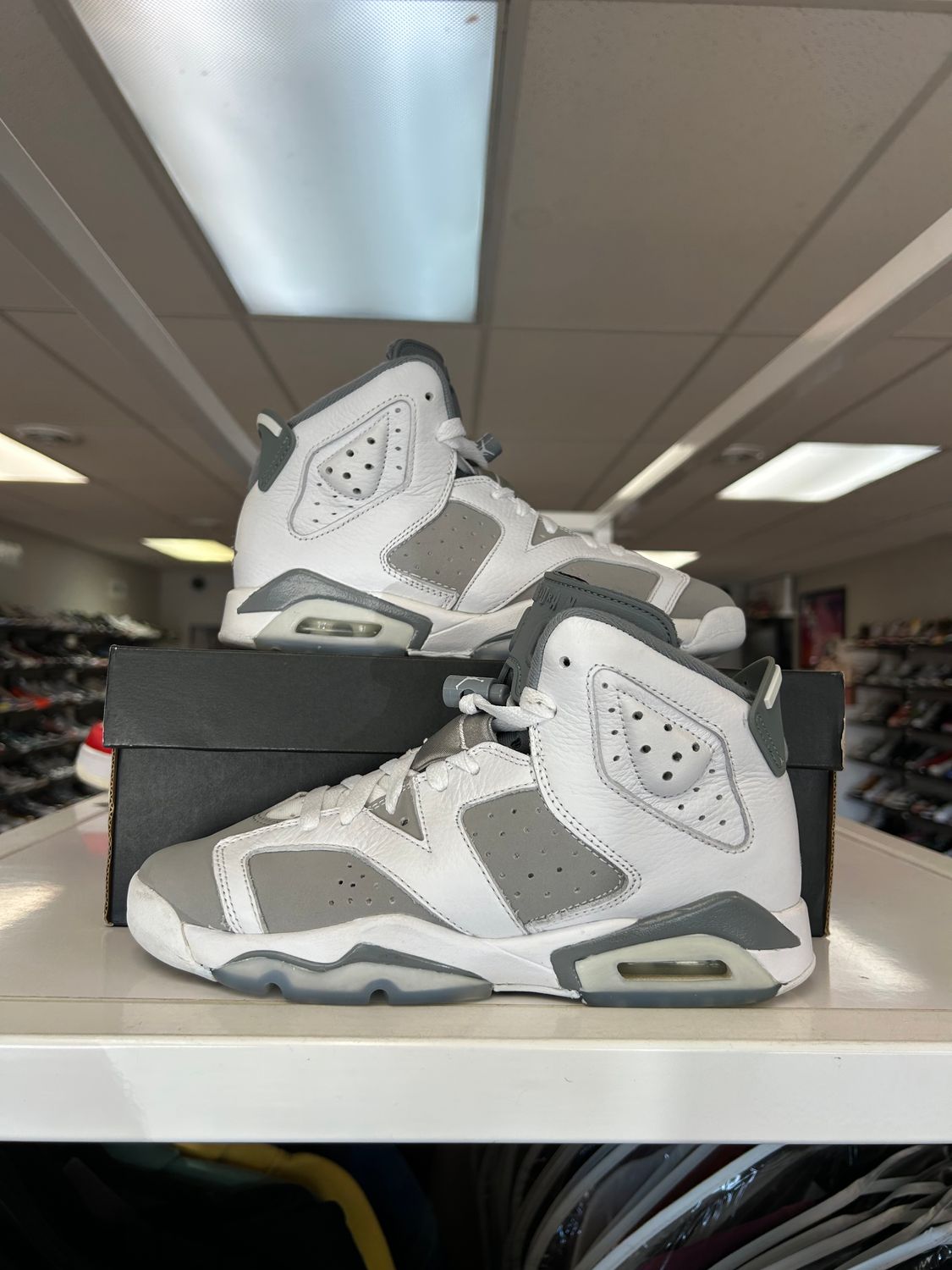 PO AIR JORDAN 6 COOL GREY (GS) SIZE 5Y